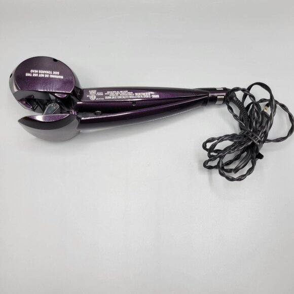 InfinitiPro By Conair Curl Secret Purple Curling Iron With Auto Curl Technology - Picture 7 of 11